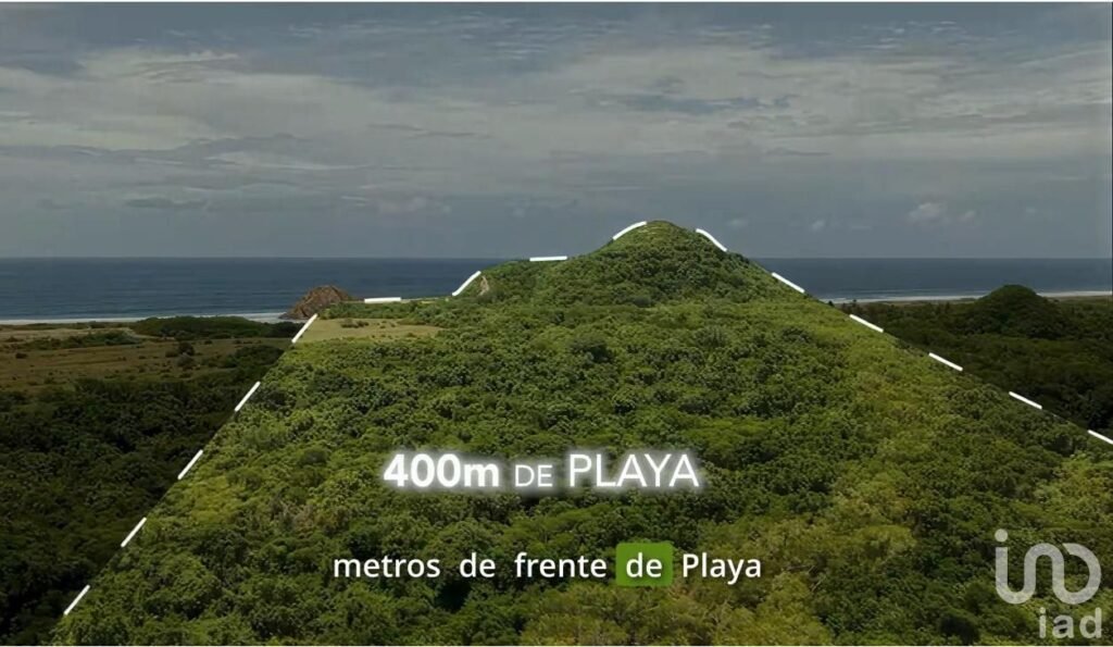 SE VENDEN 67 HAS CON 400MTS2 DE PIE DE PLAYA EN PLAYA DE ORO MANZANILLO COLIMA