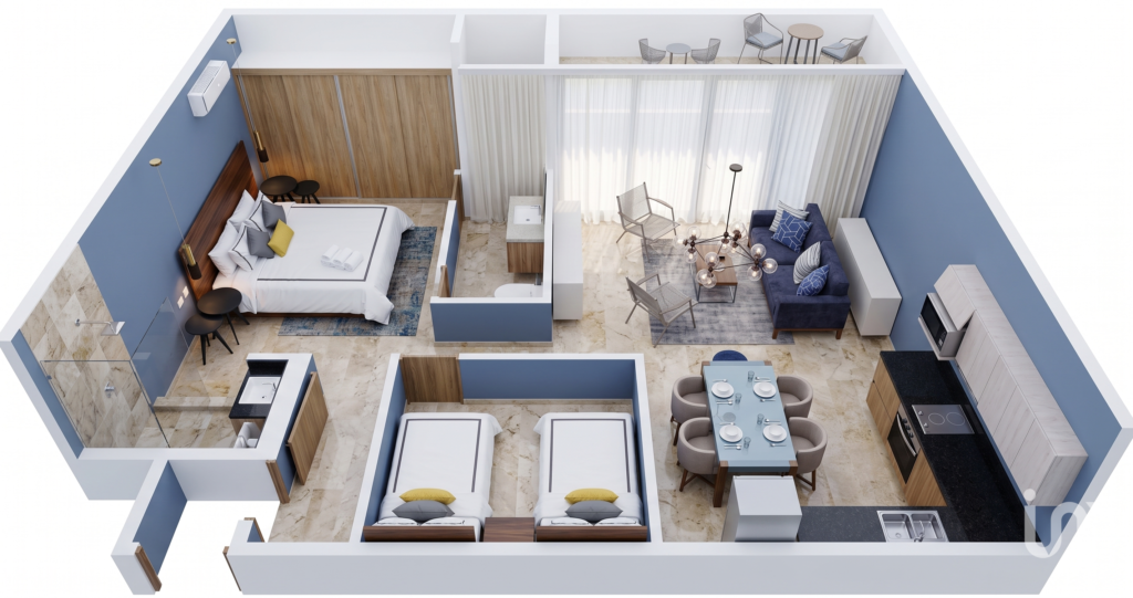 Venta de Departamento1 recámara, a pasos de la playa, calle 28,  Playa del Carmen