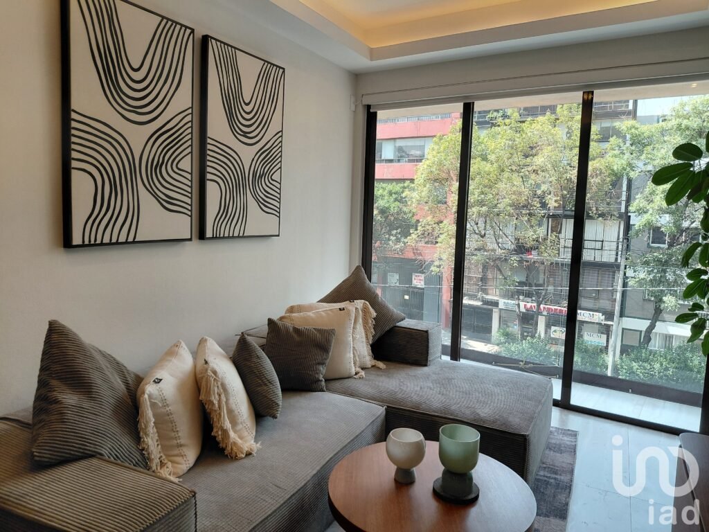 Venta de exclusivo departamento nuevo en Roma Sur