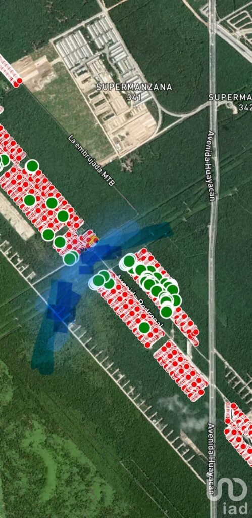 Terreno comercial en venta Cancun, Q. Roo. en esquina a 2 cuadras de Av. Huayacan