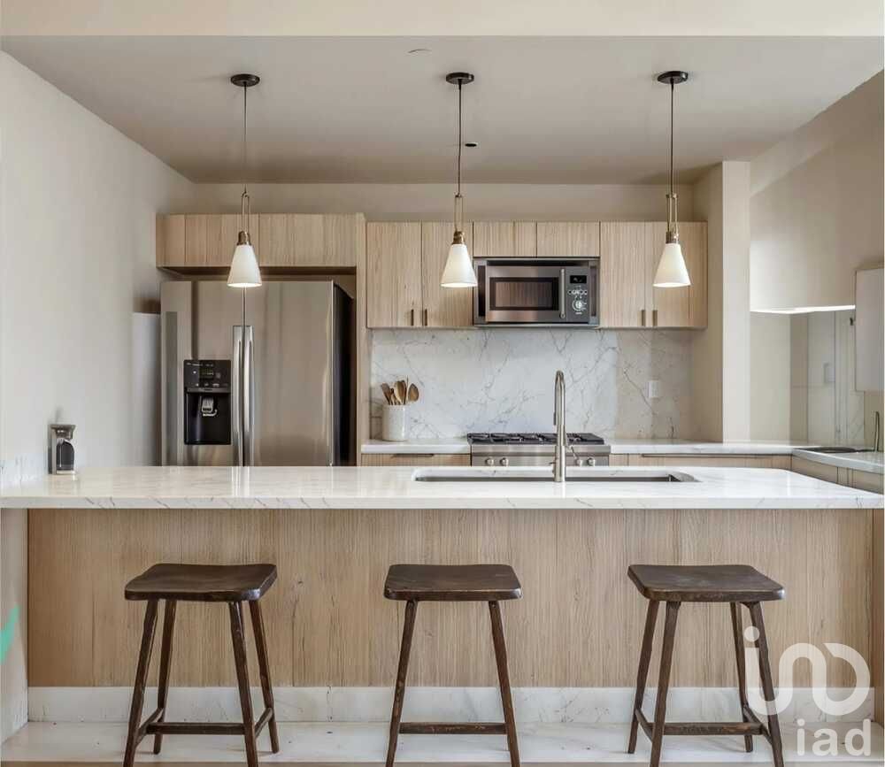 DEPARTAMENTO EN PRE VENTA EN LA ROMA NORTE 95.65M2 ENTREGA JULIO 2027