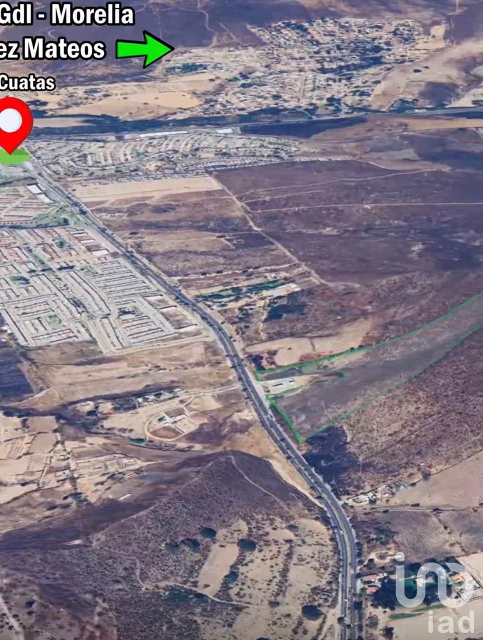 SE VENDE TERRENO EN TLAJOMULCO DE ZUÑIGA JALISCO EN LA AVENIDA DE PEDRO PARRA CENTENO