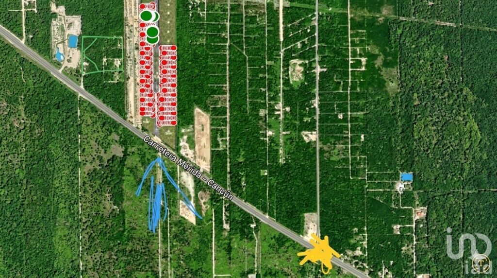 Terreno Residencial en venta en Cancun, Q. Roo. a 5 min aeropuerto