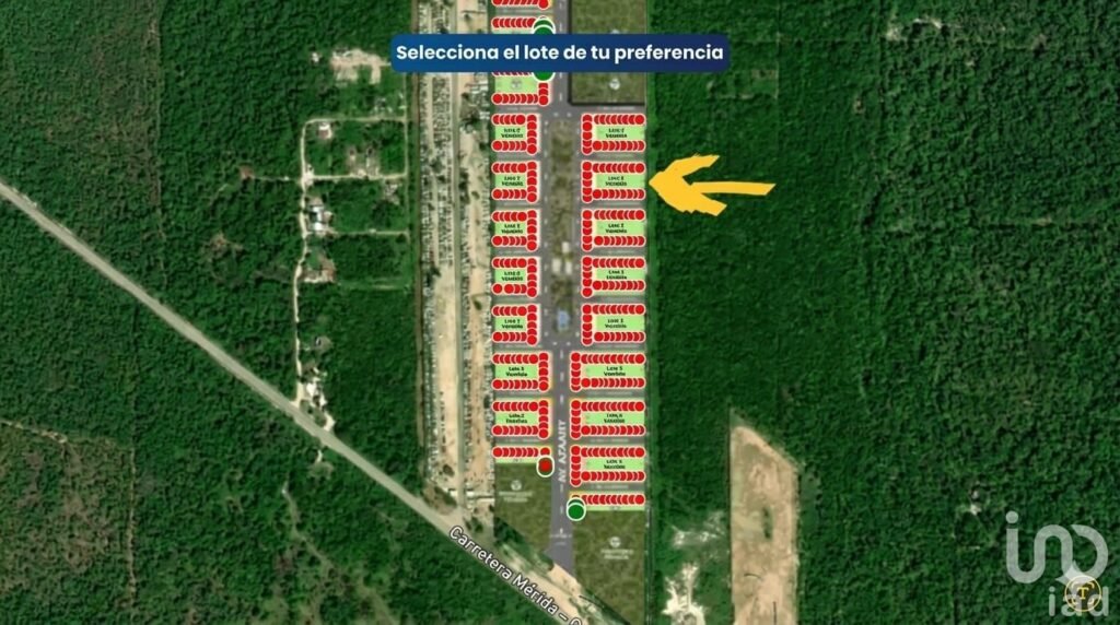 Terreno Residencial en venta en Cancun, Q. Roo. a 5 min aeropuerto