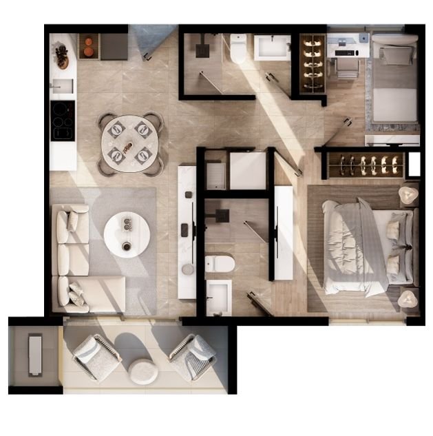 Departamento en Venta Valle Poniente