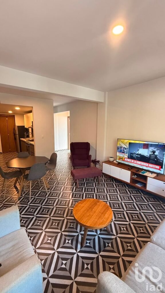 DEPARTAMENTO AMUEBLADO EN RENTA ROMA SUR