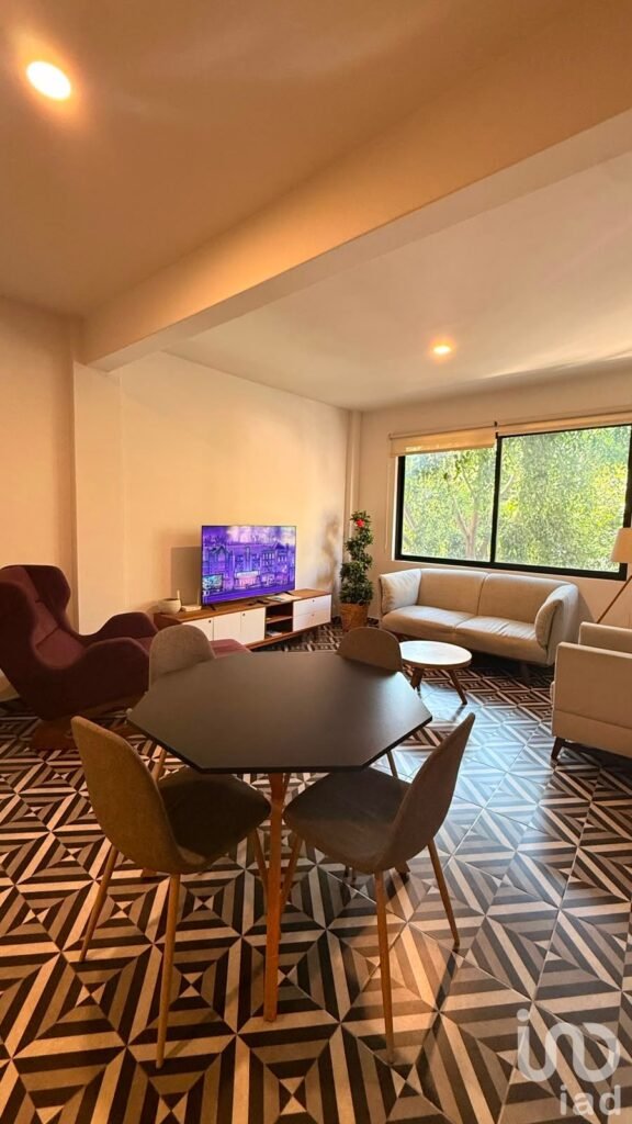 DEPARTAMENTO AMUEBLADO EN RENTA ROMA SUR