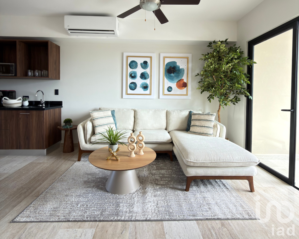 Departamento Amueblado y Equipado en Playa del Carmen, a 650 m. de la Quinta Avenida