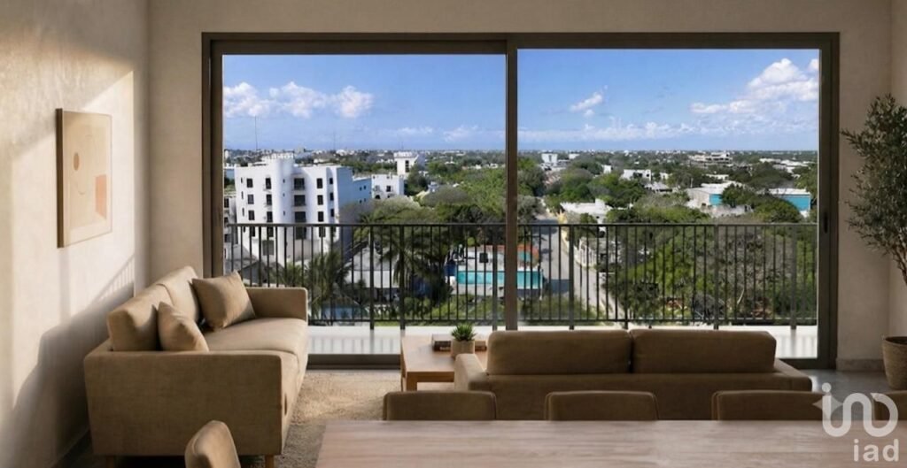 Departamento de 2 recámaras con amenidades en Playa del Carmen.