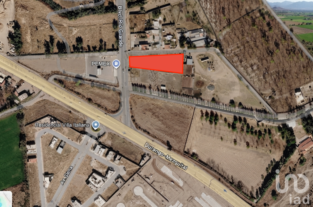 Terreno en Venta, Corredor Mezquital, 4,973 m2, cerca de la FENADU
