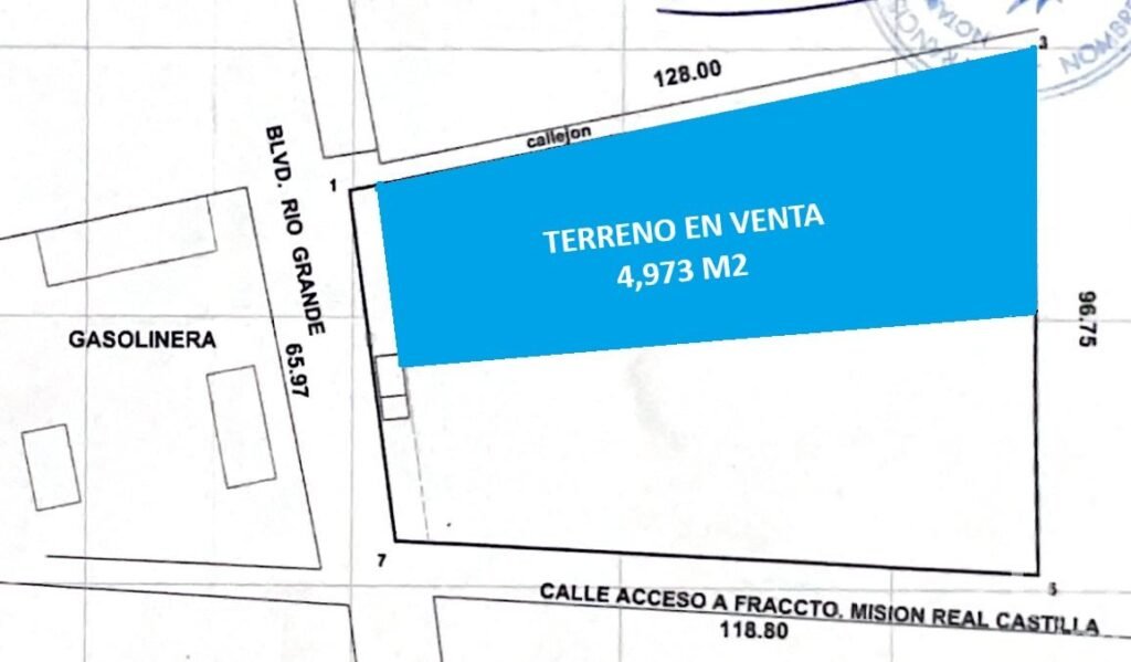 Terreno en Venta, Corredor Mezquital, 4,973 m2, cerca de la FENADU