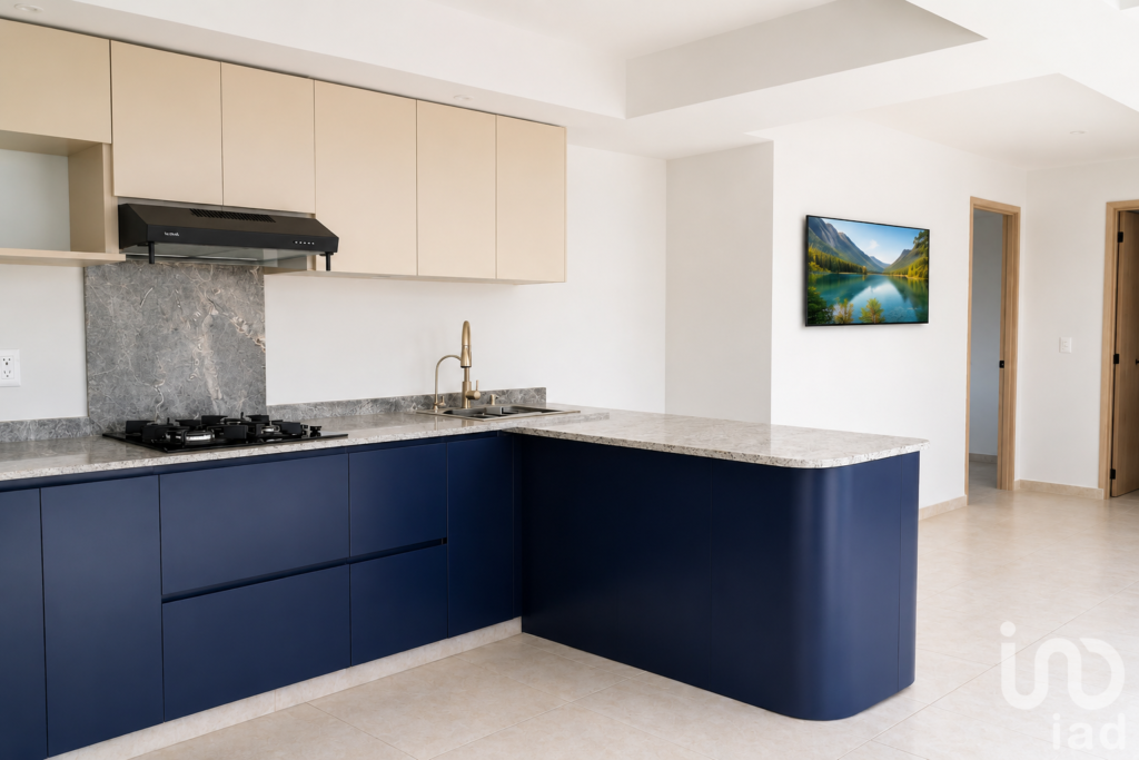 Departamento en Venta de 1 recámara en Residencial Emperadores, BJ, CDMX