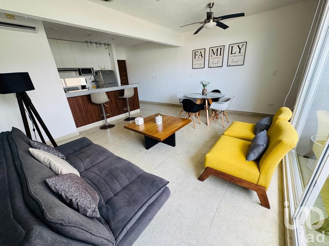 RENTA DE DEPARTAMENTO AMUEBLADO EN RESIDENCIAL LIVERTE, CANCUN