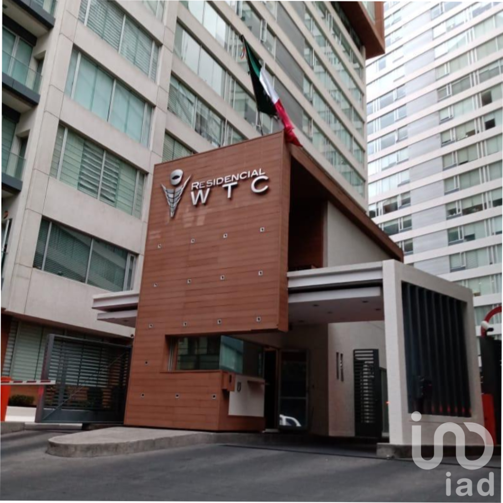 Departamento en Venta Residencial WTC, Colonia Nápoles, Benito Juárez, CDMX