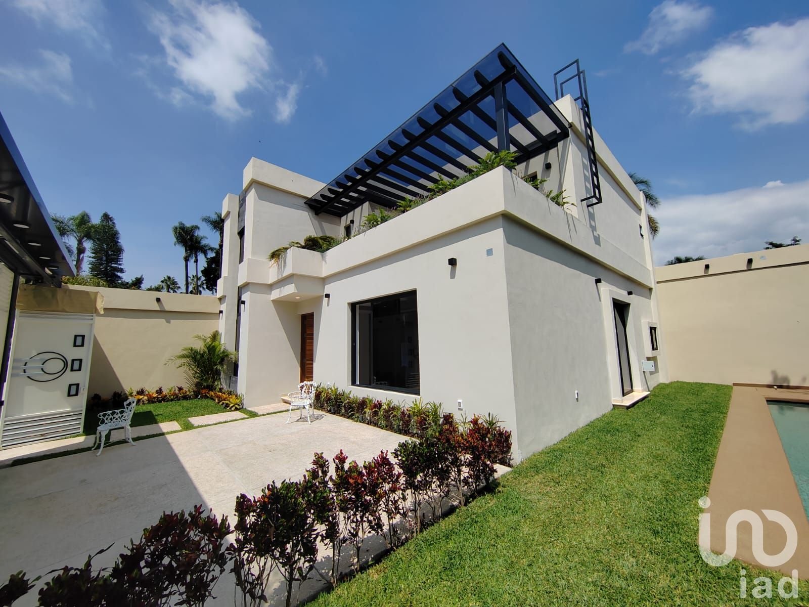 Casa inteligente con jardín y estudio en Delicias, Cuernavaca Casa inteligente con jardín y estudio en Delicias, Cuernavaca