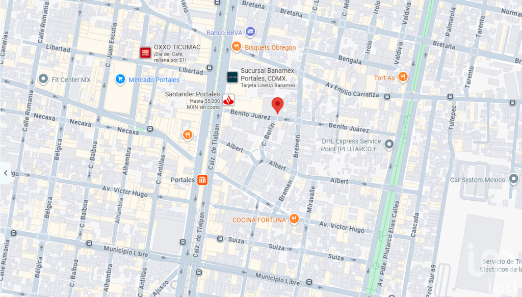 Departamento en venta Albert , Benito Juàrez CDMX