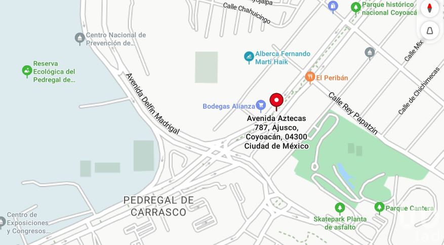 Departamento exterior amueblado en renta cerca de Ciudad Universitaria