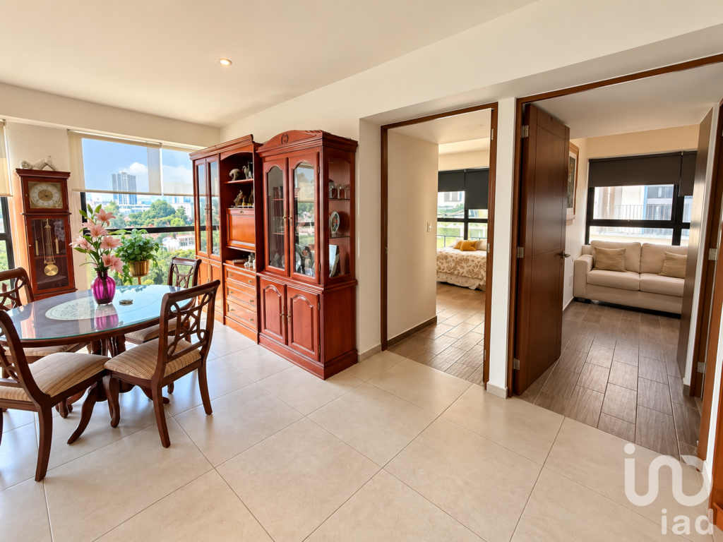 Departamento amueblado en renta en Vista San Ángel | 98 m², 3 recámaras