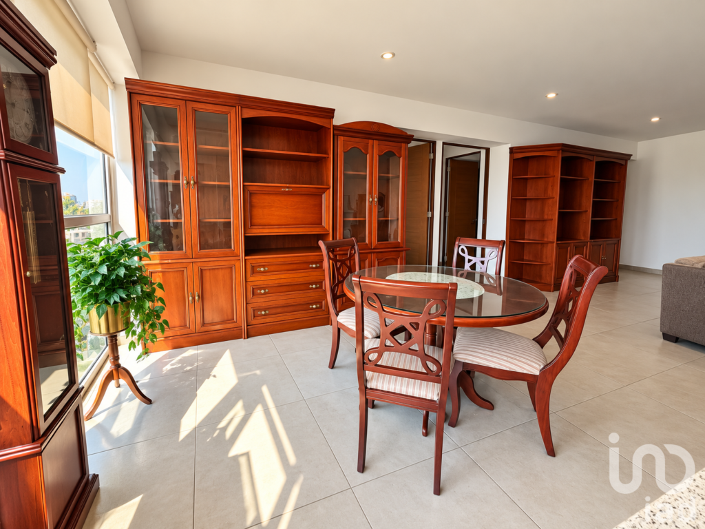 Departamento amueblado en renta en Vista San Ángel | 98 m², 3 recámaras