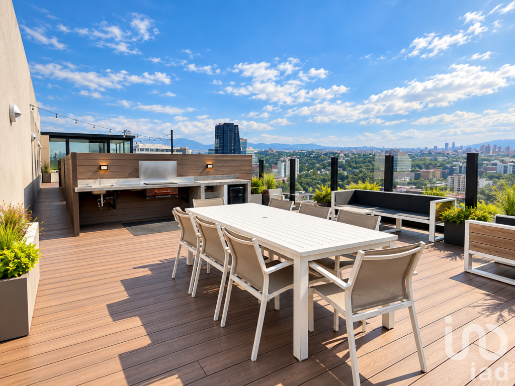 Departamento amueblado en renta en Vista San Ángel | 98 m², 3 recámaras