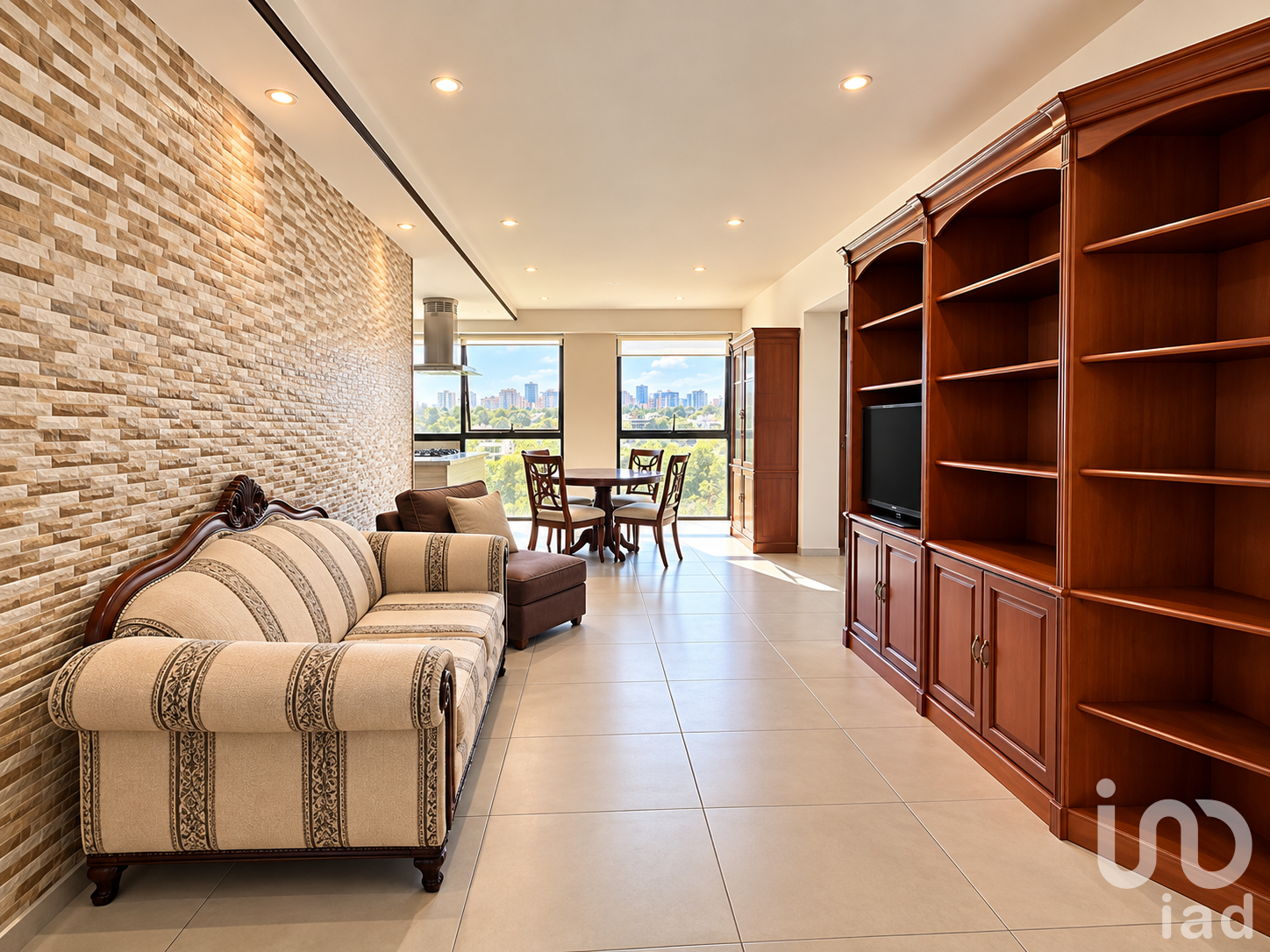 Departamento amueblado en renta en Vista San Ángel | 98 m², 3 recámaras