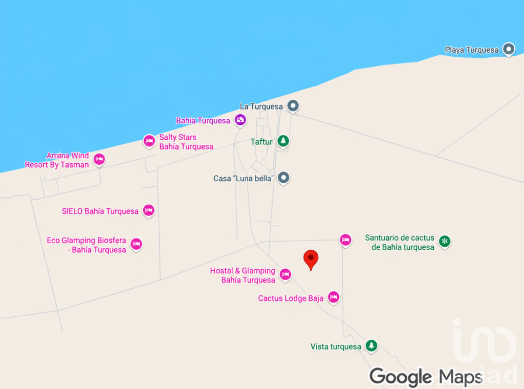 TERRENO CON VISTA AL MAR EN BAHIA TURQUESA 2700 M2
