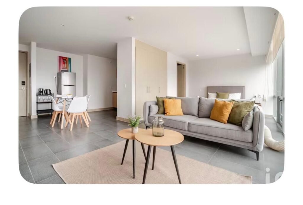 Loft Amueblado en Renta en Polanco/Vitant by B-Grand con Hermosa Vista