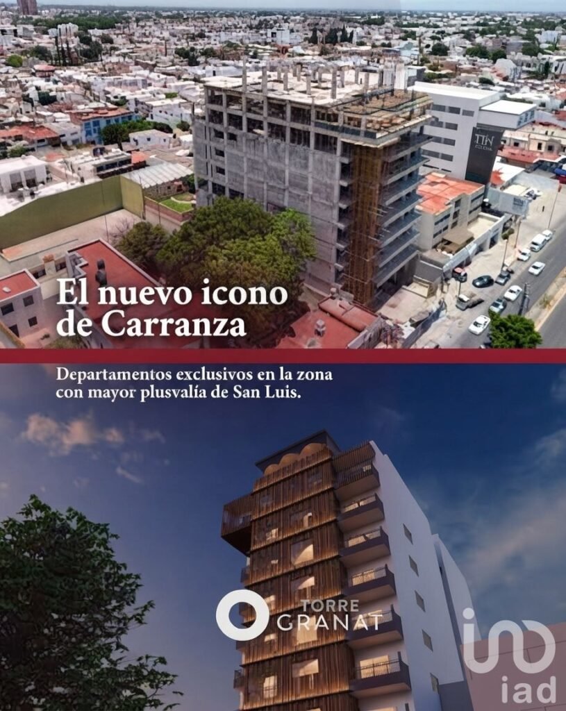 DEPARTAMENTOS 2 rec. EN VENTA - TORRE GRANAT - desde $4,409,192 hasta $5,064,773 según mod.y nivel.