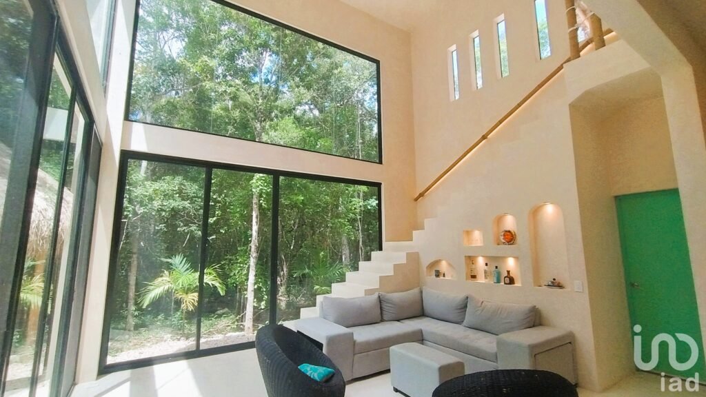 Casa en Venta sustentable en Tulum. Fraccionamiento Kuyabeh.