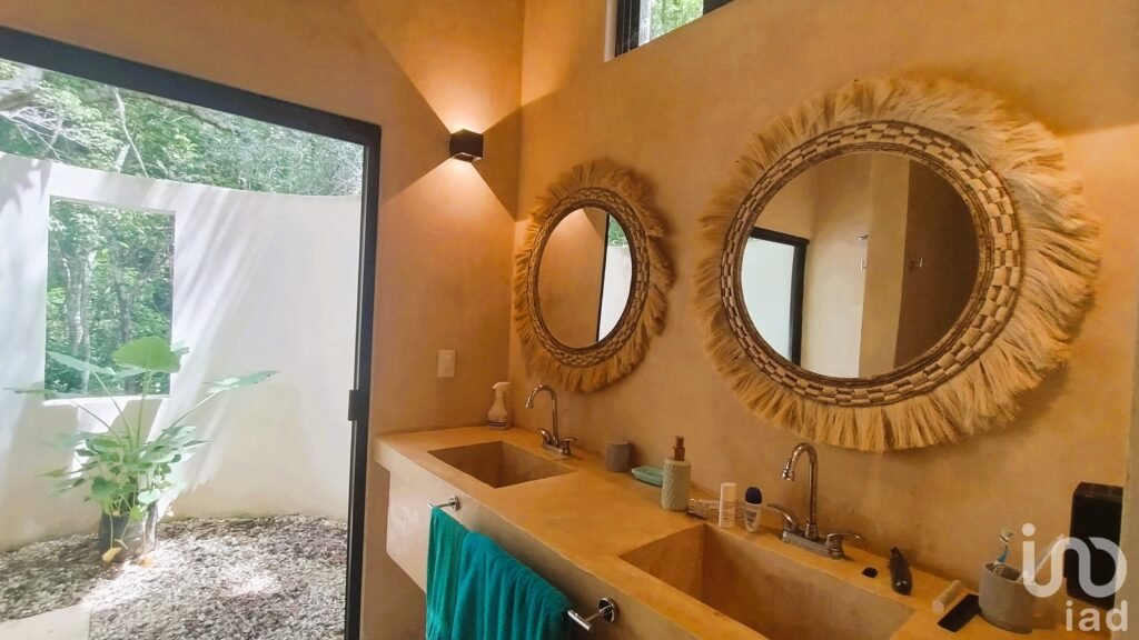 Casa en Venta sustentable en Tulum. Fraccionamiento Kuyabeh.