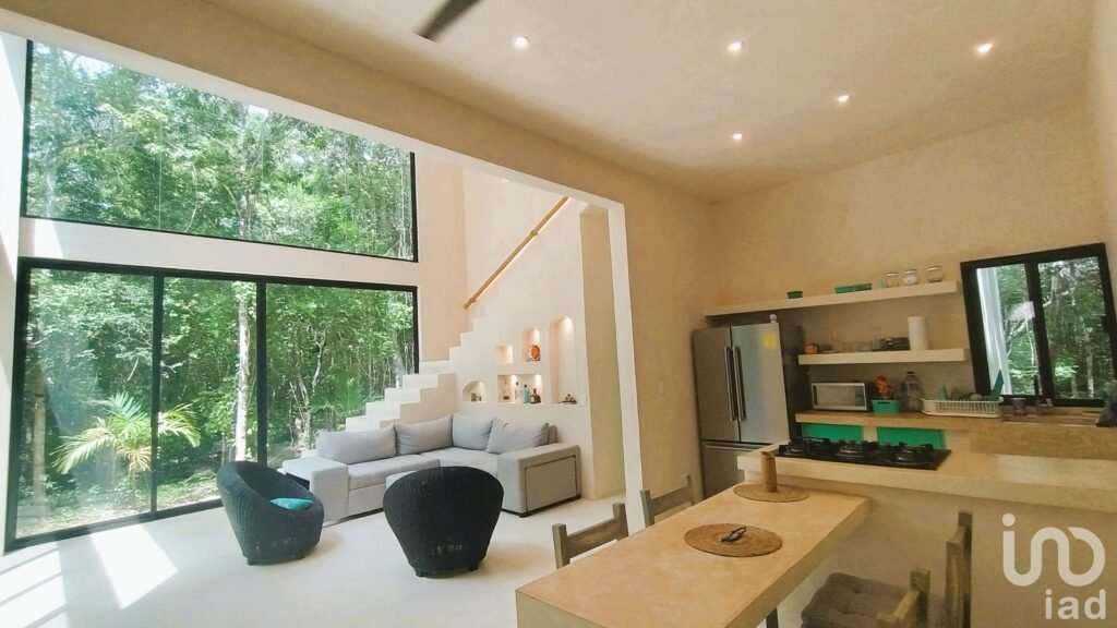 Casa en Venta sustentable en Tulum. Fraccionamiento Kuyabeh.