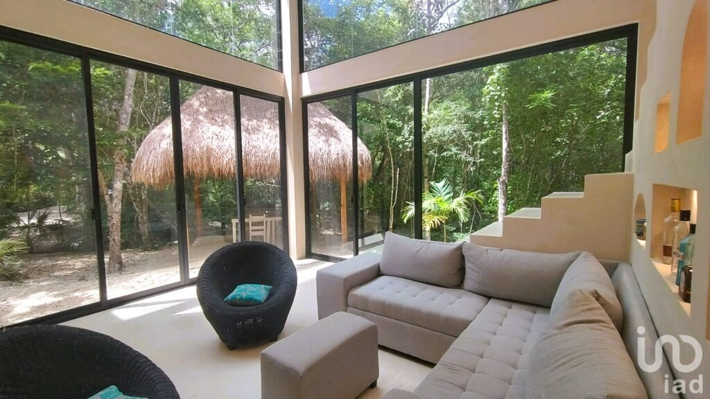 Casa en Venta sustentable en Tulum. Fraccionamiento Kuyabeh.