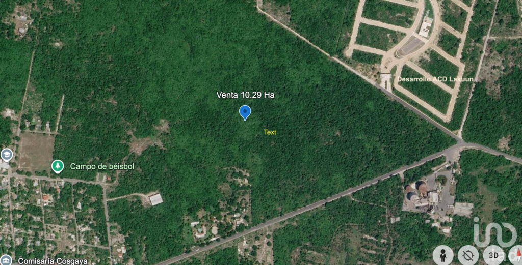Terreno en venta 10ha Merida – Cosgaya