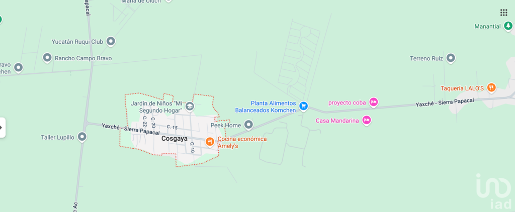 Terreno en venta 10ha Merida – Cosgaya