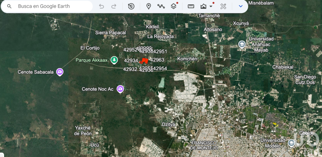 Terreno en venta 10ha Merida – Cosgaya